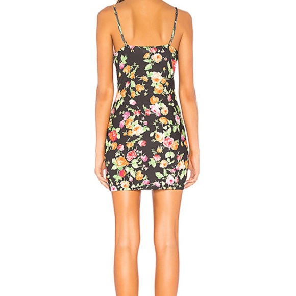 Floral mini dress - Picture 3 of 4